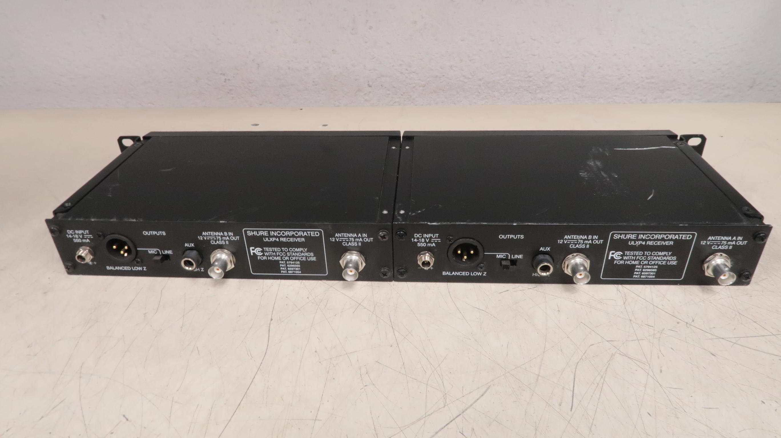 Shure ULXP4 Wireless Receiver With Rack Mount T164211 | eBay