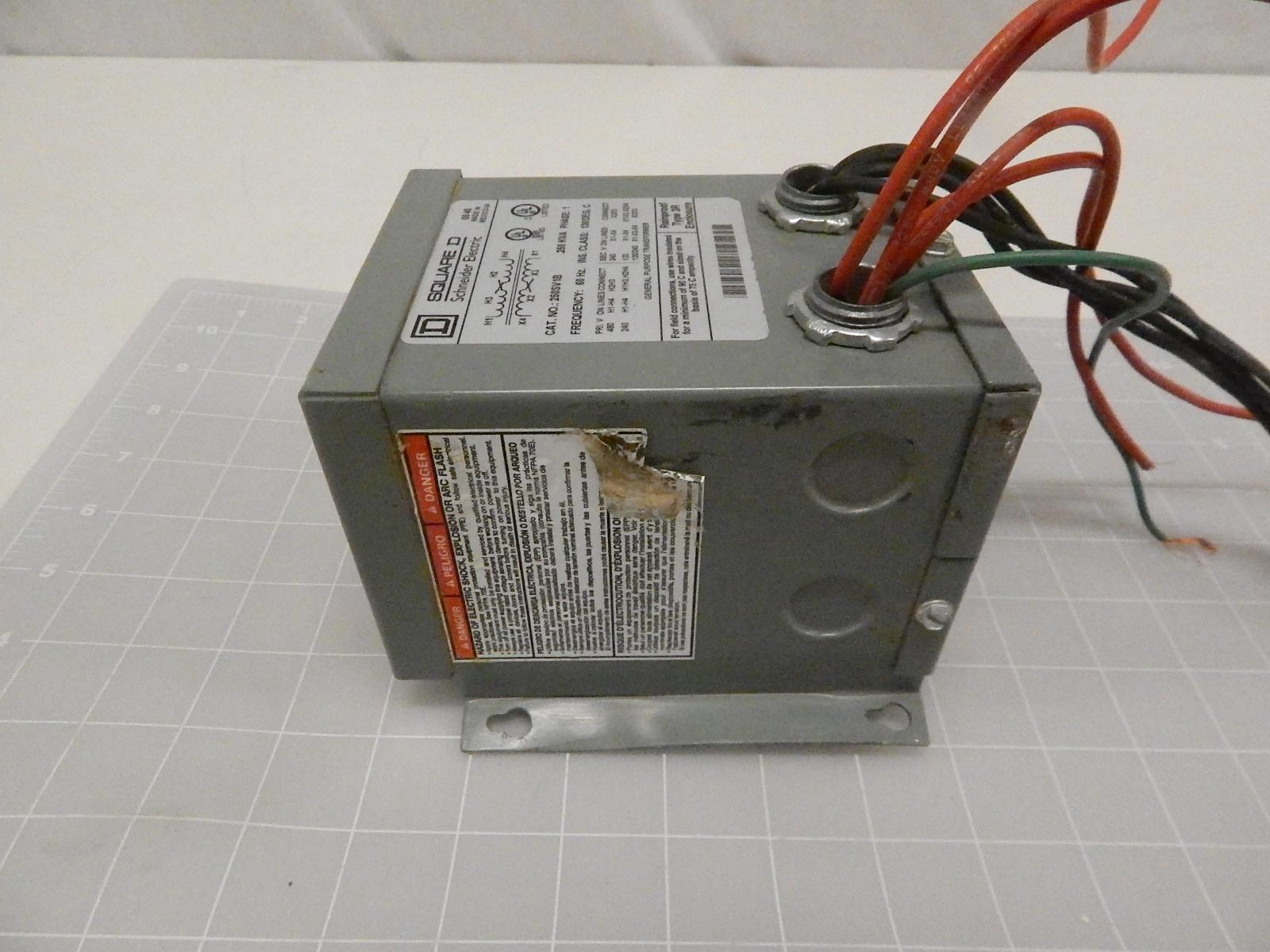 Square D 250SV1B Transformer T73347 | eBay